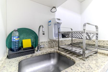 Studio para alugar com 25m², 1 quarto e sem vaga Studio para alugar com 25m², 1 quarto e sem vagaCozinha