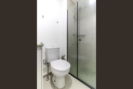 Studio para alugar com 25m², 1 quarto e sem vaga Studio para alugar com 25m², 1 quarto e sem vagaBanheiro