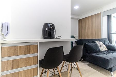 Studio para alugar com 25m², 1 quarto e sem vaga Studio para alugar com 25m², 1 quarto e sem vagaCozinha