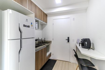 Studio para alugar com 25m², 1 quarto e sem vaga Studio para alugar com 25m², 1 quarto e sem vagaCozinha