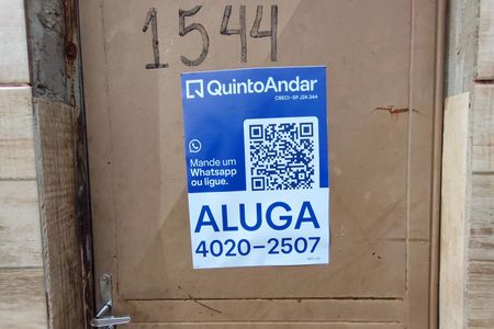 Casa para alugar com 30m², 1 quarto e sem vagaFachada + Placa