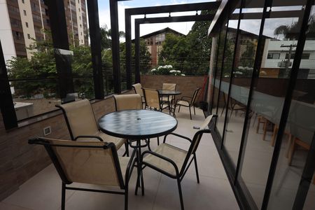 Apartamento para alugar com 105m², 3 quartos e 2 vagasÁrea comum - Churrasqueira