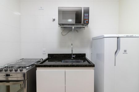 Apartamento para alugar com 31m², 1 quarto e sem vaga Apartamento para alugar com 31m², 1 quarto e sem vagaCozinha e Área de Serviço