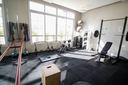 Apartamento para alugar com 60m², 2 quartos e 2 vagas Apartamento para alugar com 60m², 2 quartos e 2 vagasÁrea Comum - Academia
