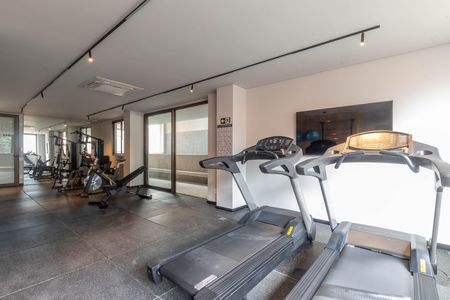 Apartamento à venda com 110m², 2 quartos e 2 vagas Apartamento à venda com 110m², 2 quartos e 2 vagasÁrea comum - Academia