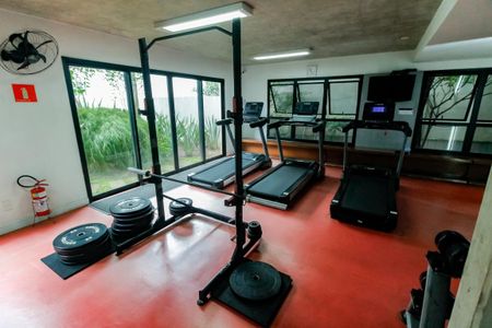 Apartamento à venda com 140m², 1 quarto e 3 vagasÁrea comum - Academia