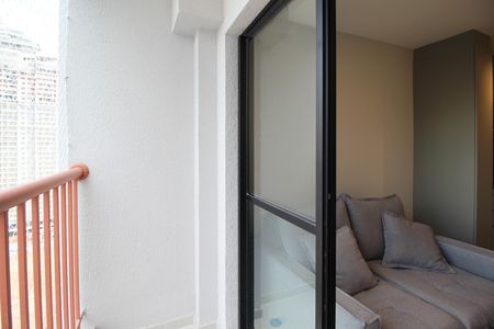 Apartamento para alugar com 28m², 1 quarto e sem vagaVaranda