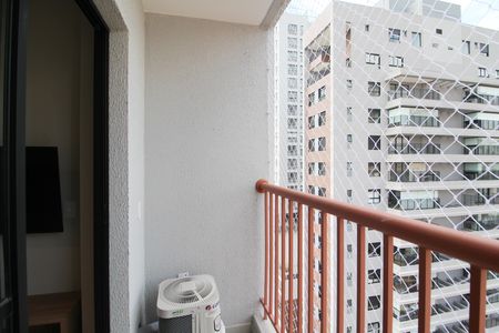Apartamento para alugar com 28m², 1 quarto e sem vagaVaranda