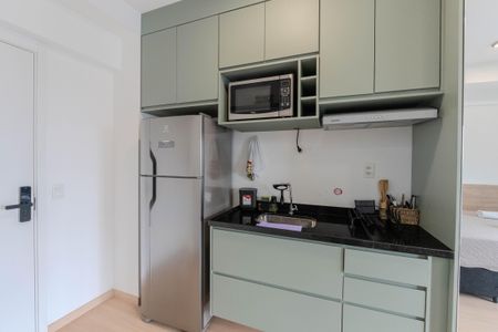 Studio à venda com 26m², 1 quarto e sem vaga Studio à venda com 26m², 1 quarto e sem vagaCozinha