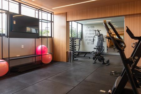 Apartamento à venda com 40m², 2 quartos e sem vaga Apartamento à venda com 40m², 2 quartos e sem vagaÁrea comum - Academia