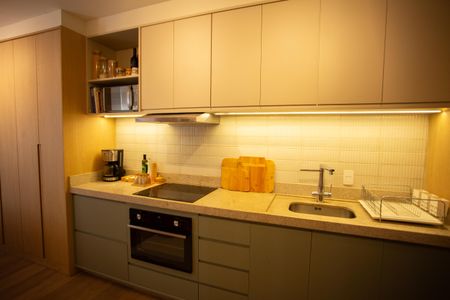 Apartamento à venda com 25m², 1 quarto e 1 vagaCozinha