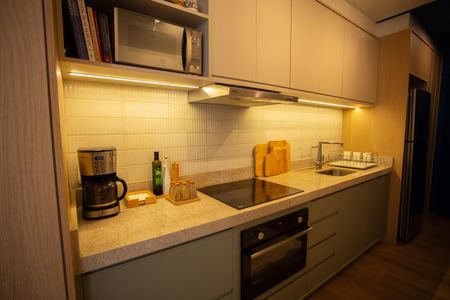 Apartamento à venda com 25m², 1 quarto e 1 vagaCozinha