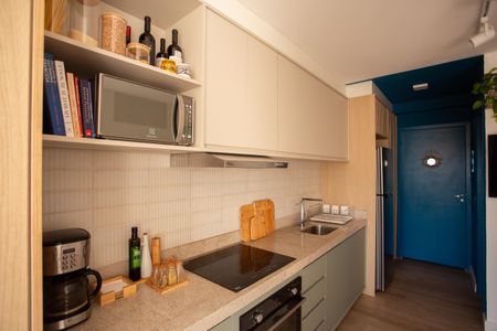 Apartamento à venda com 25m², 1 quarto e 1 vagaCozinha