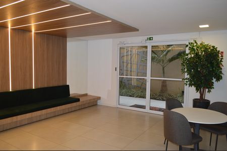 Studio para alugar com 37m², 1 quarto e sem vagaHall
