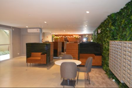 Studio para alugar com 37m², 1 quarto e sem vagaHall