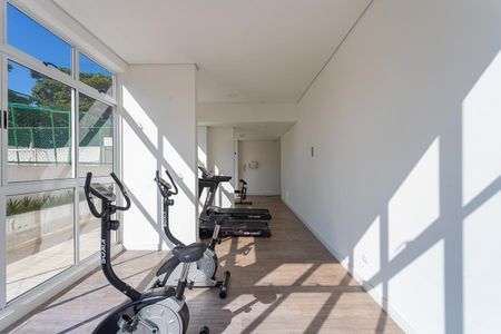 Apartamento para alugar com 46m², 2 quartos e 1 vaga Apartamento para alugar com 46m², 2 quartos e 1 vagaÁrea comum - Academia