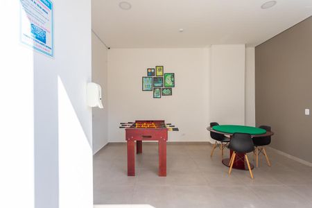 Apartamento para alugar com 46m², 2 quartos e 1 vaga Apartamento para alugar com 46m², 2 quartos e 1 vagaÁrea comum - Salão de jogos