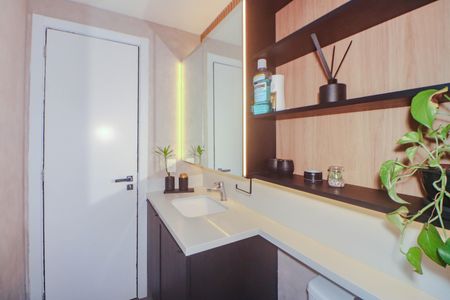 Apartamento à venda com 67m², 2 quartos e 1 vagaBanheiro Social