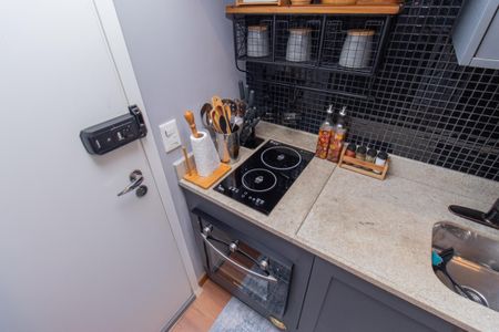 Studio para alugar com 24m², 1 quarto e sem vagaCozinha