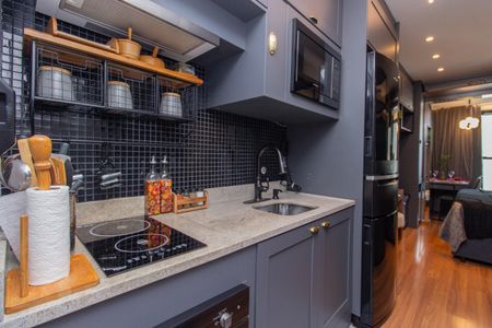 Studio para alugar com 24m², 1 quarto e sem vagaCozinha