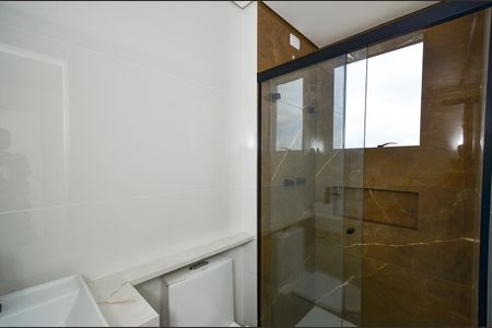 Apartamento à venda com 142m², 3 quartos e sem vagaBanheiro da suíte