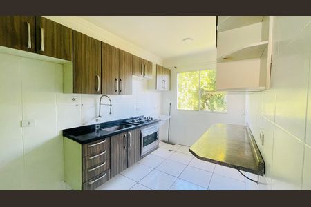 Cozinha/ área de serviço de apartamento para alugar com 2 quartos, 45m² em Outeiro de Passárgada, Cotia