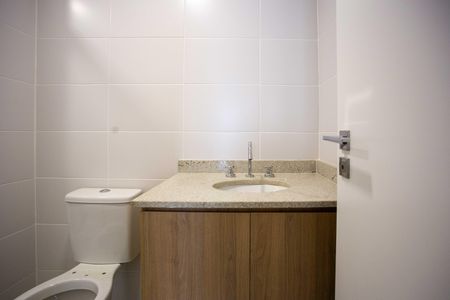 Studio para alugar com 33m², 1 quarto e sem vagaBanheiro da Suíte