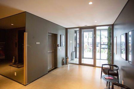 Studio para alugar com 33m², 1 quarto e sem vagaHall social