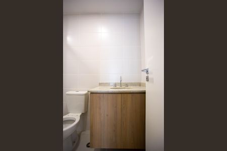 Studio para alugar com 33m², 1 quarto e sem vagaBanheiro da Suíte
