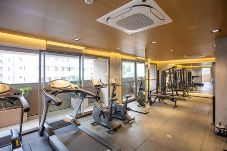Studio para alugar com 33m², 1 quarto e sem vagaÁrea comum - Academia