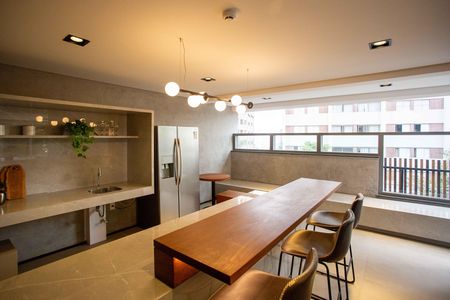 Studio para alugar com 33m², 1 quarto e sem vagaÁrea comum - espaço Gourmet