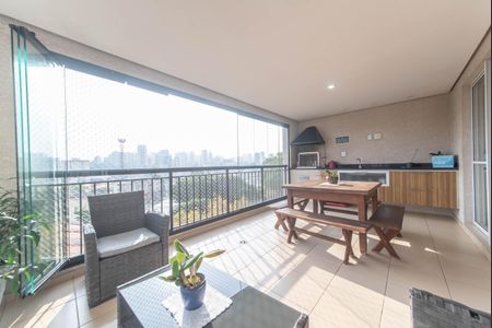 Apartamento à venda com 128m², 3 quartos e 2 vagasVaranda