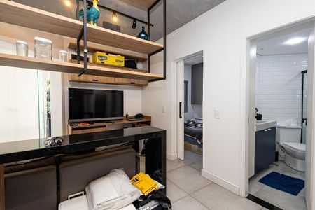 Apartamento à venda com 30m², 1 quarto e 1 vaga Apartamento à venda com 30m², 1 quarto e 1 vagaSala