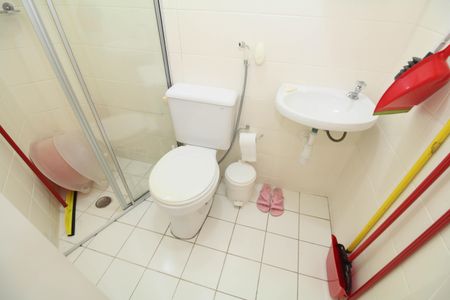 Apartamento à venda com 130m², 3 quartos e 4 vagasBanheiro de serviço