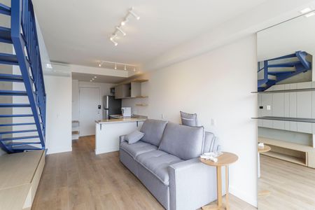 Studio para alugar com 61m², 1 quarto e sem vagaSala