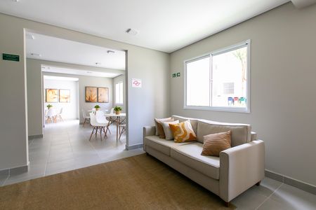 Apartamento para alugar com 32m², 2 quartos e sem vagaÁrea comum - Salão de festas