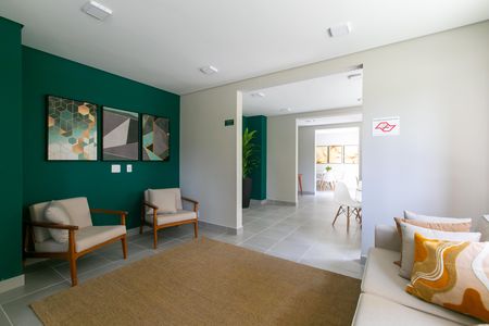 Apartamento para alugar com 32m², 2 quartos e sem vagaÁrea comum - Salão de festas
