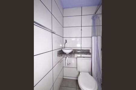 Studio para alugar com 12m², 1 quarto e sem vagaBanheiro da Kitnet