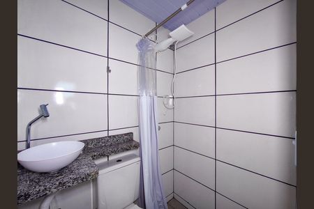 Studio para alugar com 12m², 1 quarto e sem vagaBanheiro da Kitnet