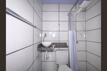 Studio para alugar com 12m², 1 quarto e sem vagaBanheiro da Kitnet