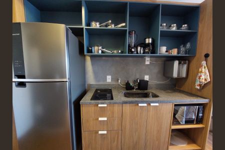 Studio à venda com 25m², 1 quarto e sem vagaCozinha