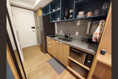 Studio à venda com 25m², 1 quarto e sem vagaCozinha