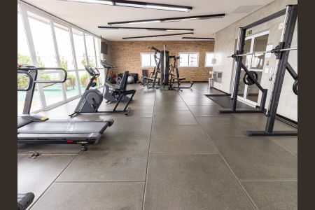 Apartamento para alugar com 40m², 1 quarto e 1 vaga Apartamento para alugar com 40m², 1 quarto e 1 vagaÁrea comum - Academia