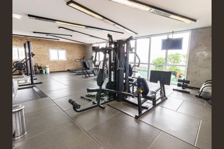 Apartamento para alugar com 40m², 1 quarto e 1 vaga Apartamento para alugar com 40m², 1 quarto e 1 vagaÁrea comum - Academia
