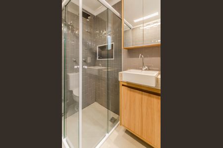 Studio para alugar com 31m², 1 quarto e sem vaga Studio para alugar com 31m², 1 quarto e sem vagaBanheiro