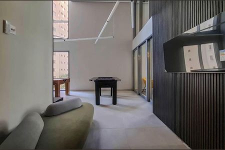 Studio para alugar com 31m², 1 quarto e sem vaga Studio para alugar com 31m², 1 quarto e sem vagaÁrea comum - Salão de Jogos