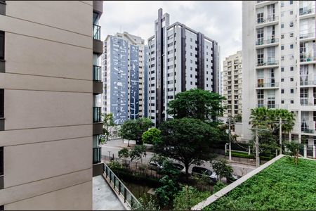 Studio para alugar com 31m², 1 quarto e sem vaga Studio para alugar com 31m², 1 quarto e sem vagaVista da Varanda da Sala