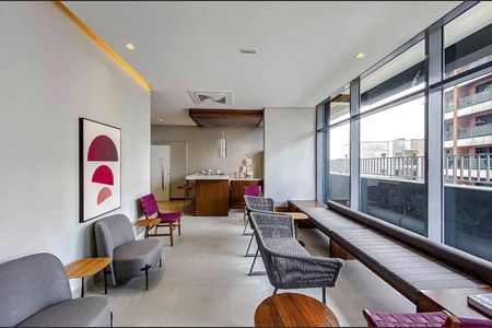 Studio para alugar com 31m², 1 quarto e sem vaga Studio para alugar com 31m², 1 quarto e sem vagaÁrea comum - Salão de festas