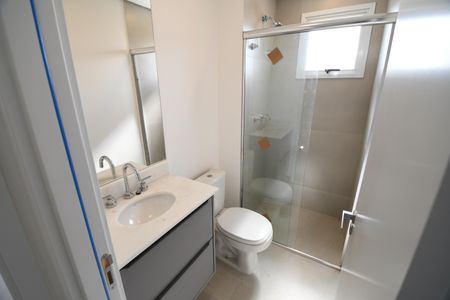 Apartamento à venda com 58m², 2 quartos e 2 vagasBanheiro Social
