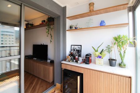 Apartamento à venda com 54m², 1 quarto e 1 vagaVaranda